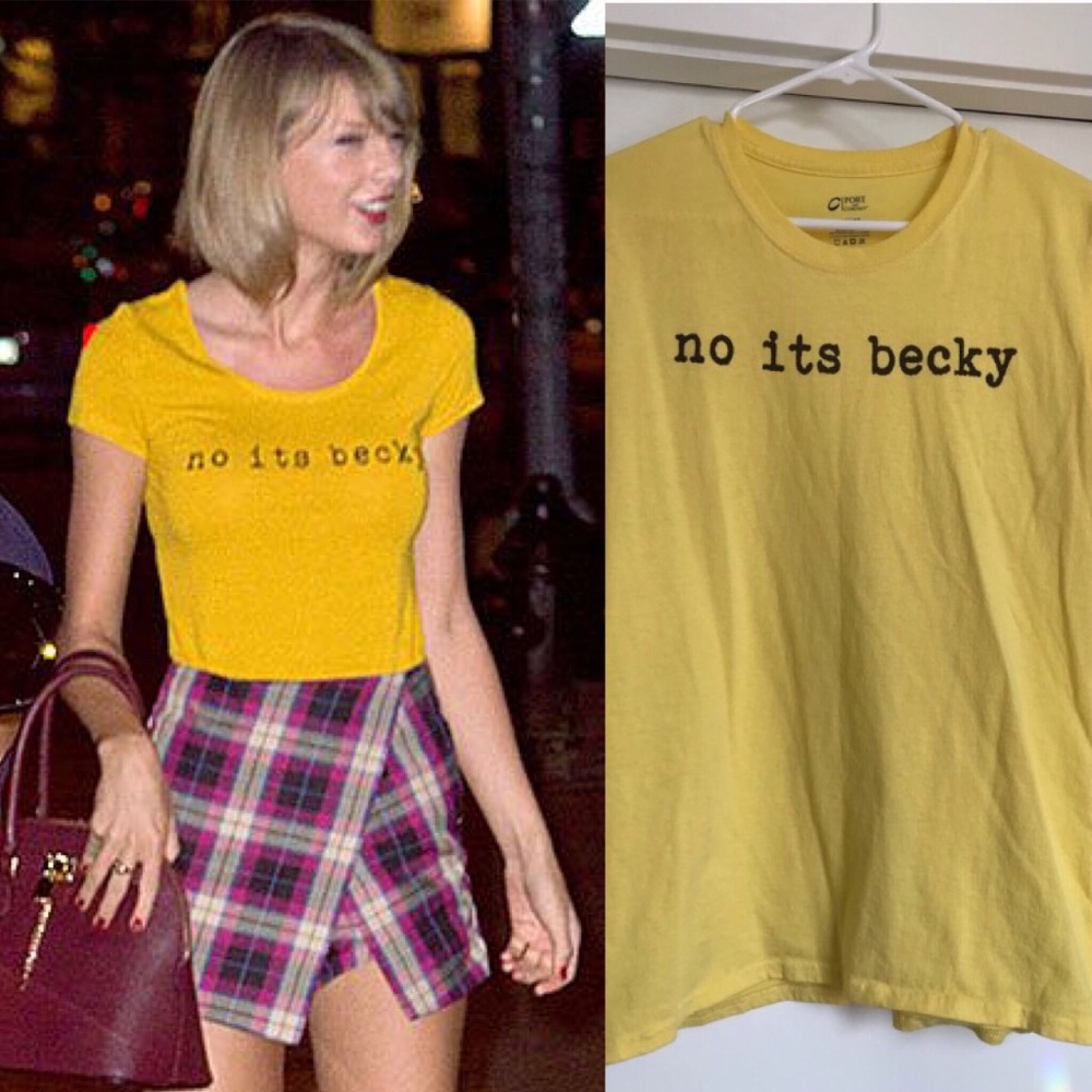 CLEARANCE: HOST PICK! TS inspired “no it’s becky”